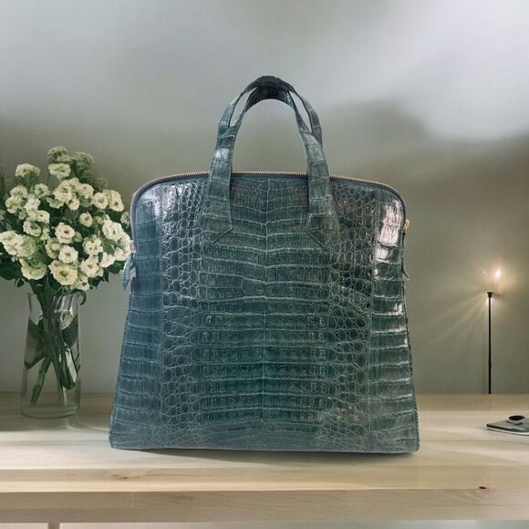 Nancy Gonzalez Crocodile Handbag - Picture 1 of 14
